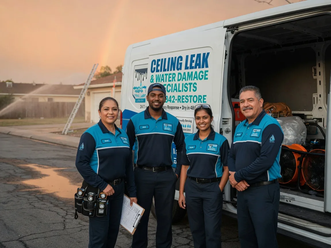 Ceiling Leak Cleanup company in Iola, TX